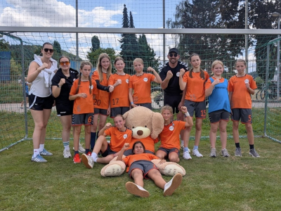 wD-Jugend sammelt Erfahrungen beim Bezirksspielfest
